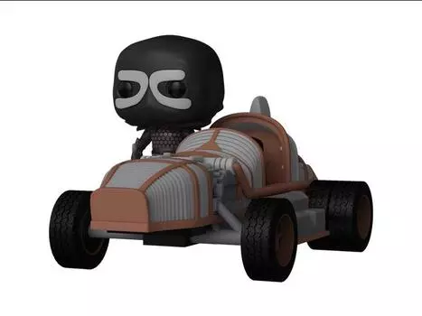 Фигурка Pop! Rides Deluxe: Mad Max 2: The Road Warrior - Lone Wolf Funko