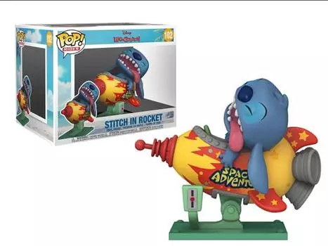 Фигурка Pop! Rides: Lilo & Stitch - Stitch in Rocket Funko