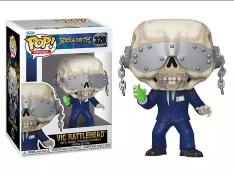 Фигурка Pop! Rocks: Megadeth - Vic Rattlehead Funko