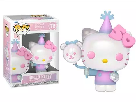 Фигурка Pop! Sanrio: Hello Kitty 50th Anniversary - Hello Kitty with Balloon Funko