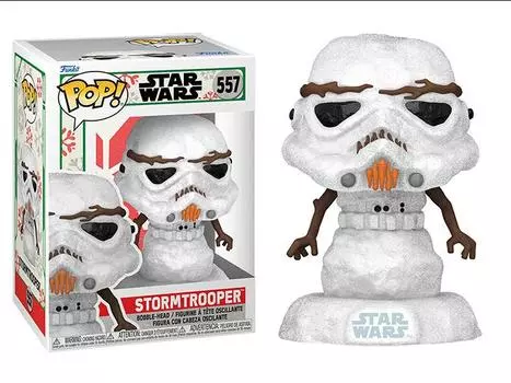 Фигурка Pop! Star Wars - Holiday Snowman Stormtooper FUNKO
