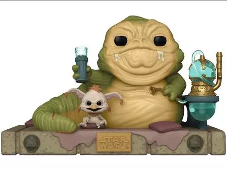 Фигурка Pop! Star Wars: Return of the Jedi 40th Anniversary Movie Moments - Jabba the Hutt & Salacious B. Crumb FUNKO