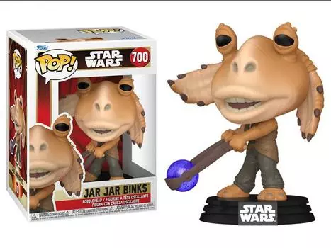 Фигурка Pop! Star Wars: The Phantom Menace 25th Anniversary Jar Jar Binks with Booma Balls Funko