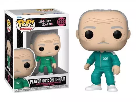 Фигурка Pop! Television: Squid Game - Player 001 Oh Il-nam FUNKO
