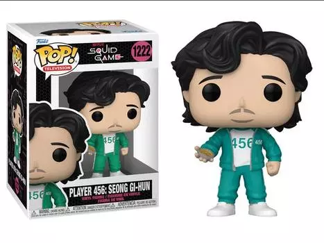 Фигурка Pop! Television: Squid Game - Player 456 Seong Gi-hun Funko