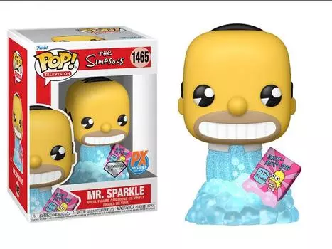 Фигурка Pop! Television: The Simpsons - Mr. Sparkle (Diamond Glitter Ver.) PX Previews Exclusive Funko