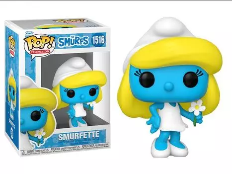 Фигурка Pop! Television: The Smurfs - Smurfette with Flower Funko