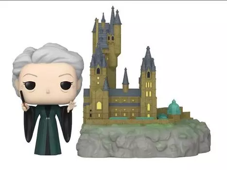 Фигурка Pop! Town: Harry Potter - Minerva McGonagall with Hogwarts Funko