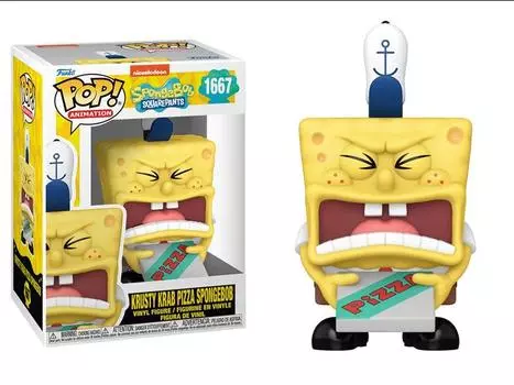 Фигурка Pop! TV: SpongeBob SquarePants 25th Anniversary - Krusty Krab Pizza SpongeBob Funko