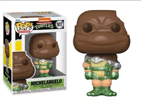 Фигурка Pop! TV: Teenage Mutant Ninja Turtles - Michelangelo (Easter Chocolate) Funko