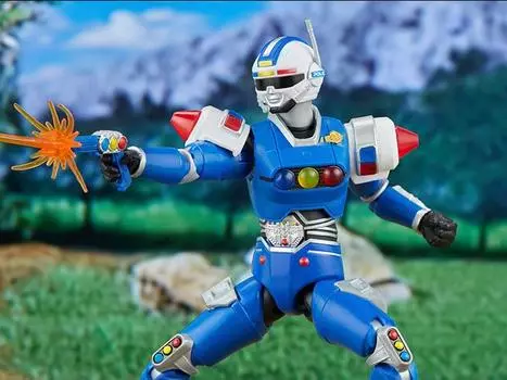 Фигурка Power Rangers Turbo Lightning Collection Deluxe Blue Centurion HASBRO