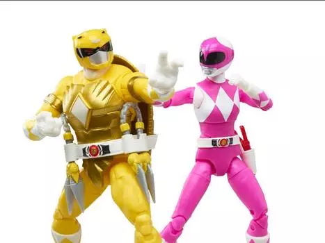 Фигурка Power Rangers X Teenage Mutant Ninja Turtles Lightning Collection Morphed April O'Neil & Morphed Michelangelo HASBRO