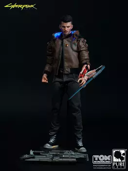 Фигурка PureArts Cyberpunk 2077, V Male 1/6, 29 см