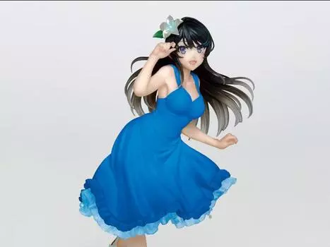 Фигурка Rascal Does Not Dream of Bunny Girl Senpai Mai Sakurajima (Summer Dress Ver.) Coreful Figure (Renewal Edition) Taito
