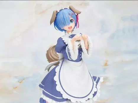 Фигурка Re:Zero Starting Life in Another World Rem (Memory Snow Puppy Ver.) Coreful Figure (Renewal Edition) Taito