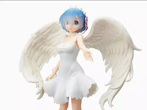 Фигурка Re:Zero Starting Life in Another World Rem (Demon Angel Ver.) Super Premium Figure (Reissue) Sega