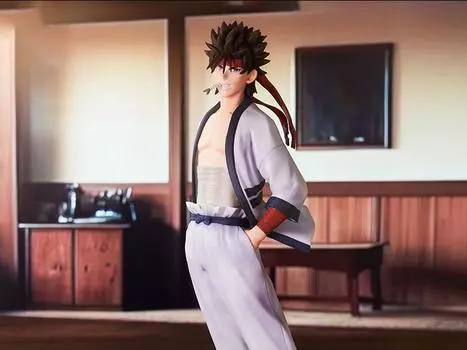 Фигурка Rurouni Kenshin Ichibansho Sanosuke Sagara Figure Bandai Spirits