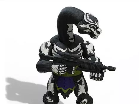 Фигурка Saurozoic Warriors Range Brakhion (Night Lands Ver.) 1/12 Scale BBTS Exclusive Figure BOSS FIGHT STUDIO