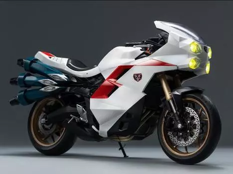 Фигурка Shin Kamen Rider FigZero Transformed Cyclone for Masked Rider 1/6 Scale Figure Threezero