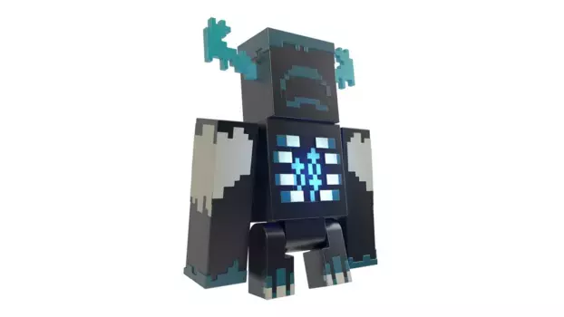 Фигурка смотрителя minecraft, фигурка со светом и звуком Mattel