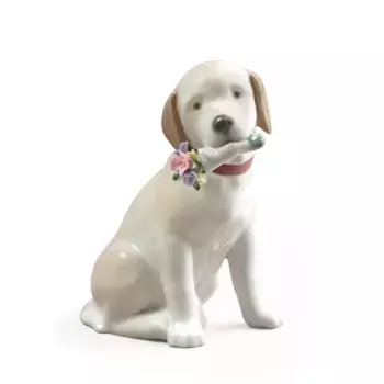 Фигурка собаки Этот букет для тебя Lladr