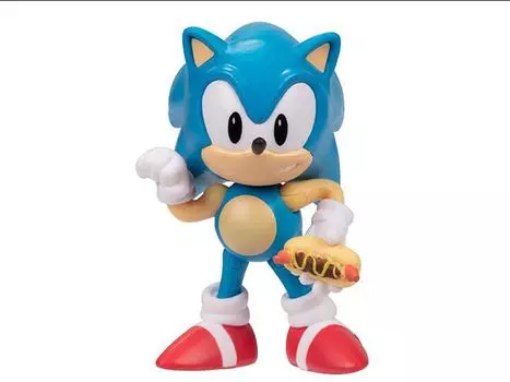 Фигурка Sonic The Hedgehog 2.5" Classic Sonic (Chili Dog) Figure JAKKS PACIFIC