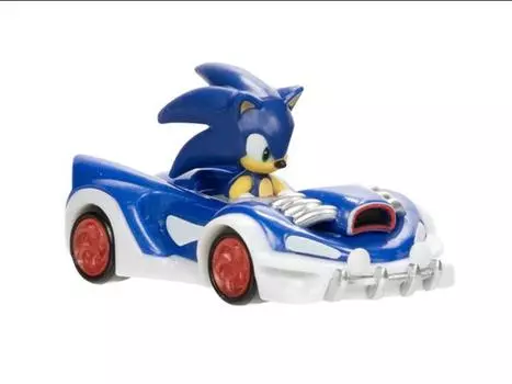 Фигурка Sonic The Hedgehog Modern Sonic Die-Cast 1/64 Scale Vehicle Jakks Pacific