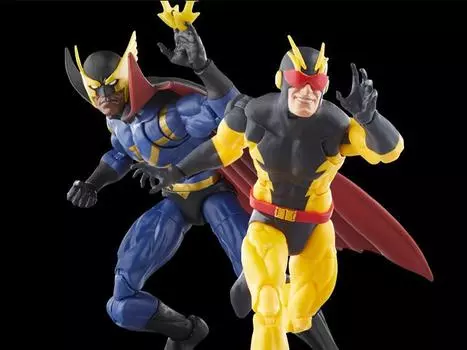 Фигурка Squadron Supreme Marvel Legends Marvel's Nighthawk and Marvel's Blur Two-Pack Hasbro