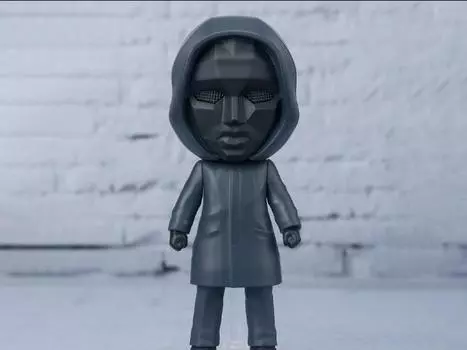 Фигурка Squid Game Figuarts mini Front Man Bandai Spirits