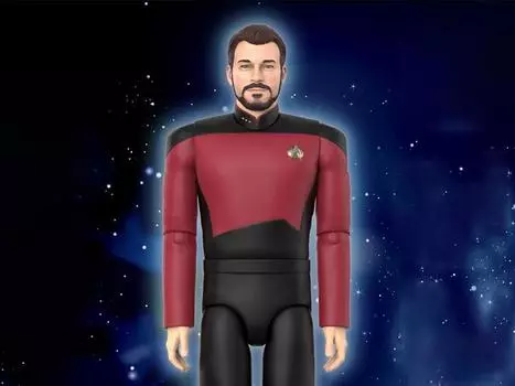Фигурка Star Trek: The Next Generation ULTIMATES! Commander Riker Super7