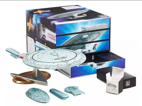 Фигурка Star Trek: The Next Generation USS Enterprise (NCC-1701-D) Countdown Character Numskull