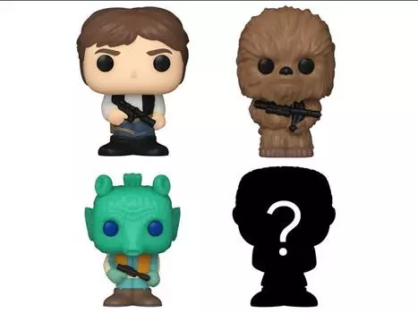 Фигурка Star Wars Bitty Pop! Han Solo Four-Pack Funko