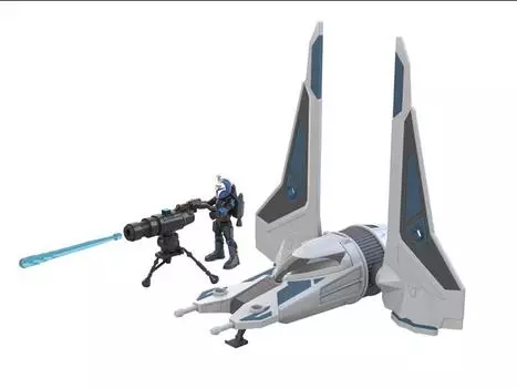 Фигурка Star Wars Mission Fleet Stellar Class Bo-Katan and Gauntlet Starfighter HASBRO