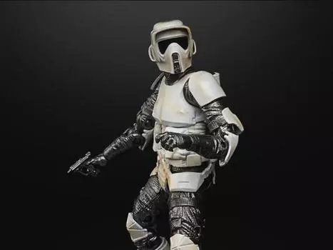 Фигурка Star Wars: The Black Series Scout Trooper (Carbonized Graphite) Exclusive Hasbro