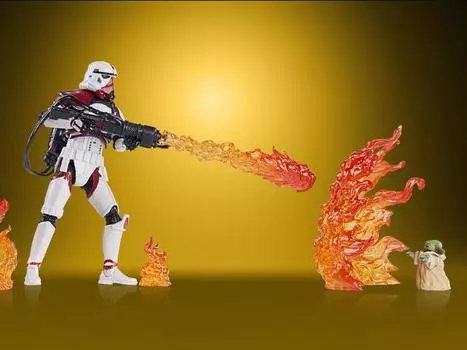 Фигурка Star Wars: The Vintage Collection Incinerator Trooper & Grogu (The Mandalorian) Exclusive Two-Pack Hasbro
