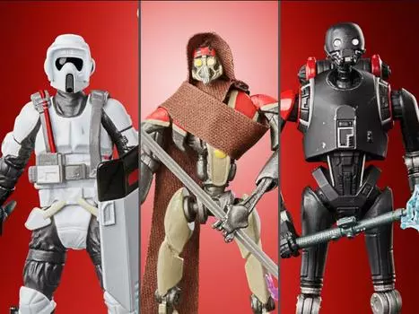 Фигурка Star Wars: The Vintage Collection Jedi Survivor Three-Pack Hasbro