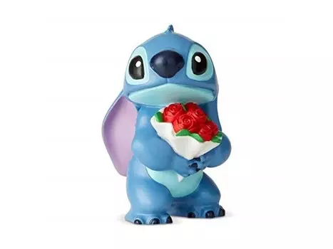 Фигурка Stitch Flowers из коллекции Disney Showcase Collection, многоцветная, 6,05 x 8,89 x 6,35 см; 90 грамм Inna marka