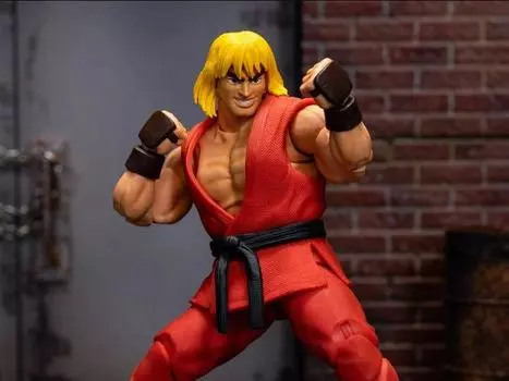 Фигурка Street Fighter Ken 1/12 Scale Action Figure Jada Toys