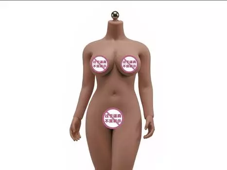 Фигурка Super-Flexible Female Seamless 1/6 Scale Dark Brown Skin Large Bust Body (S38B/Detachable Feet) Tbleague