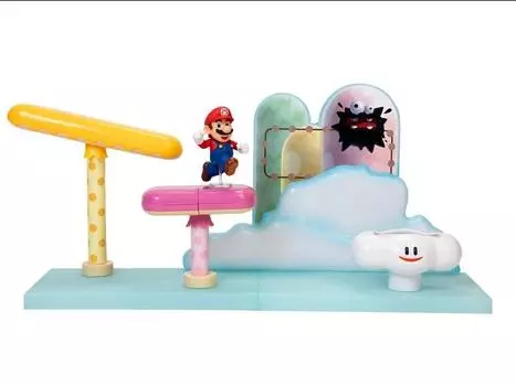 Фигурка Super Mario 2.50" Cloud Diorama Set JAKKS PACIFIC