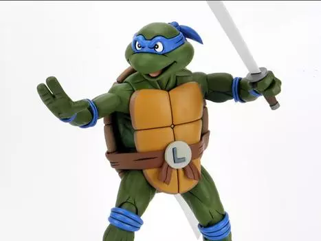 Фигурка Teenage Mutant Ninja Turtles (Animated Series) Leonardo 1/4 Scale Figure Neca