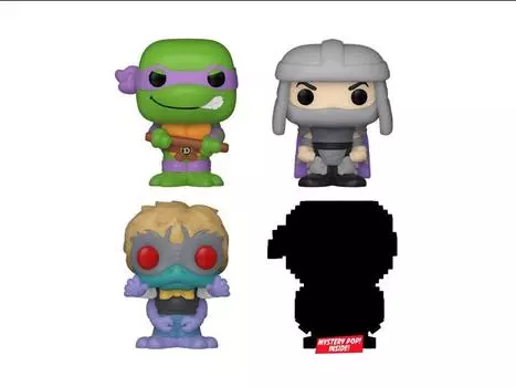 Фигурка Teenage Mutant Ninja Turtles Bitty Pop! Donatello Four-Pack Funko