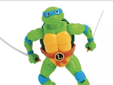 Фигурка Teenage Mutant Ninja Turtles BST AXN Leonardo Action Figure The Loyal Subjects
