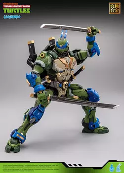 Фигурка Teenage Mutant Ninja Turtles - Leonardo Heatboys Alloy Action Figure