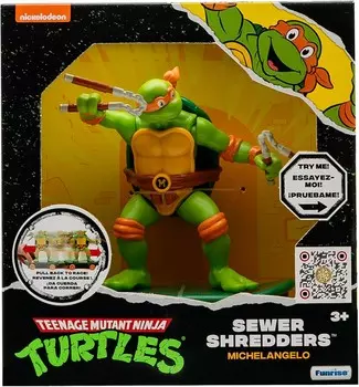 Фигурка Teenage Mutant Ninja Turtles, Michelangelo Classic Edition, 12,7 см