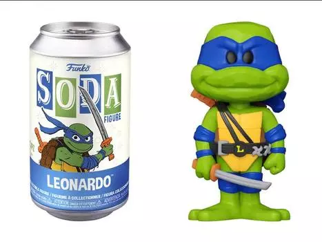 Фигурка Teenage Mutant Ninja Turtles: Mutant Mayhem Vinyl Soda Leonardo Limited Edition Figure Funko