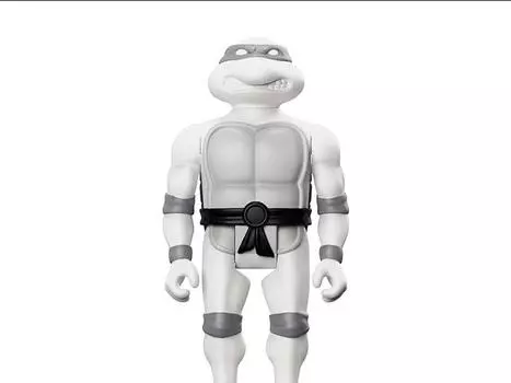 Фигурка Teenage Mutant Ninja Turtles ReAction Raphael (Comic Greyscale) Figure Super7