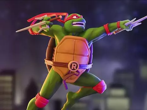 Фигурка Teenage Mutant Ninja Turtles Super Figure Collection Raphael Abystyle Studio