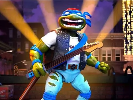 Фигурка Teenage Mutant Ninja Turtles ULTIMATES! Classic Rocker Leo Super7