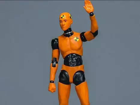 Фигурка Testman Pocket Elite Crash Test Dummy 1/12 Scale Figure Damtoys